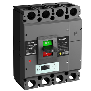 ASKM3EL Series LCD Electronic Leakage Protection MCCB